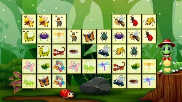 Connect The Insects: Tile Matching Puzzle Game