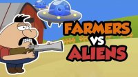 Farmers vs Aliens: Farm Defense Game