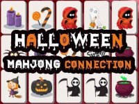 Halloween Mahjong Connection Puzzle Game