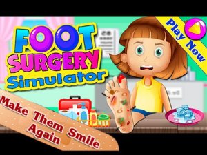 Foot Care Doctor 2D Simulator