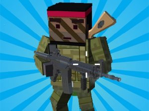Blocky Team Challenge Action Game