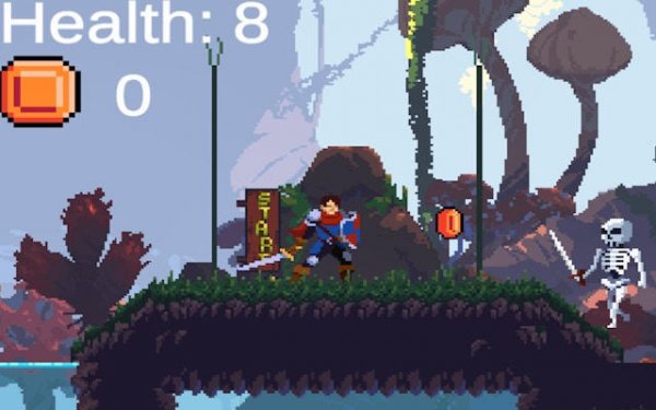 Warrior vs. Skulls: Action Adventure Online Game