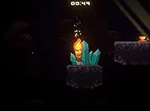 Candlelit Puzzle Platform Game Online
