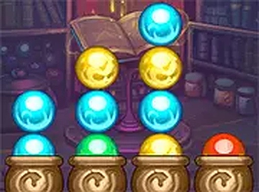 Marble Wizard Stacking Puzzle Game