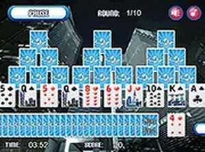 Pyramid Card Match Tower