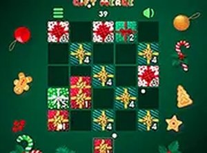 Christmas Gift Merge Puzzle Game