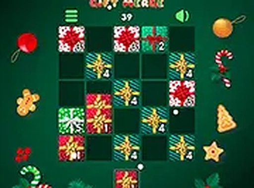 Christmas Gift Merge Puzzle Game