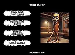 Italian Brainrot Who Guessing Game Online
