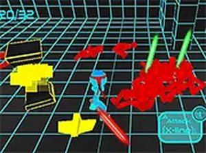 Stickman Neon Quest: Cyber Adventure